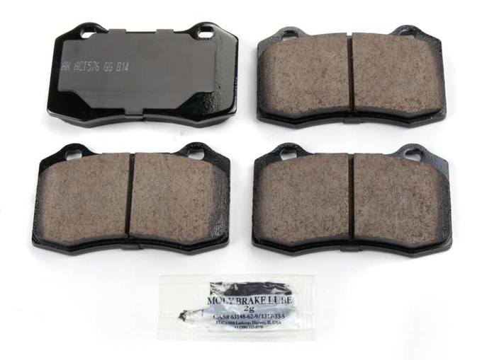 Jaguar Volvo Disc Brake Pad Set - Rear 30683858 - Akebono Euro Ultra-Premium EUR592